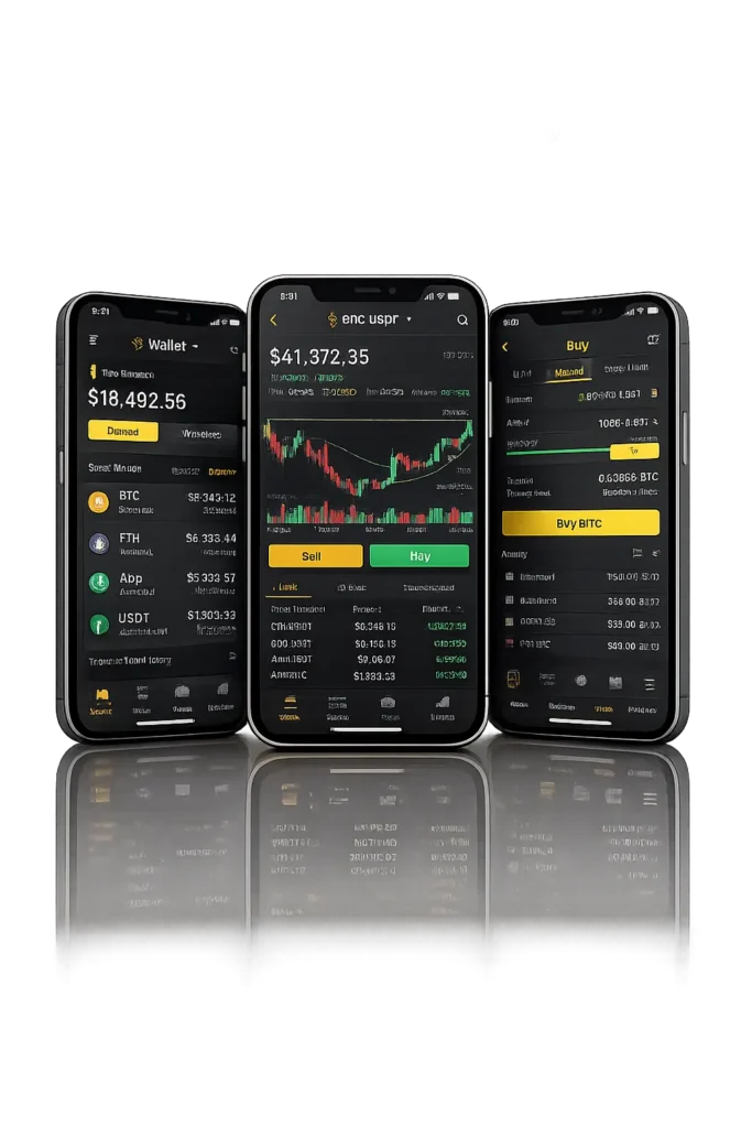 Binance clone features