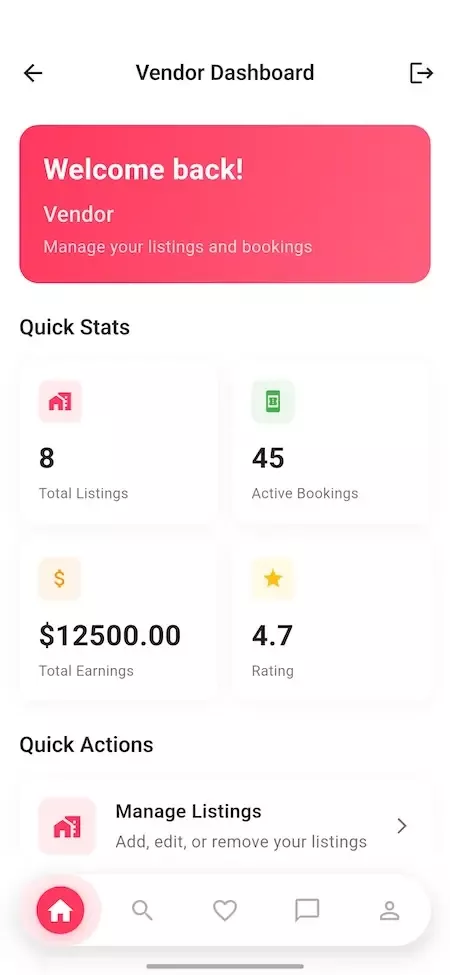 Airbnb Clone App Screen 8