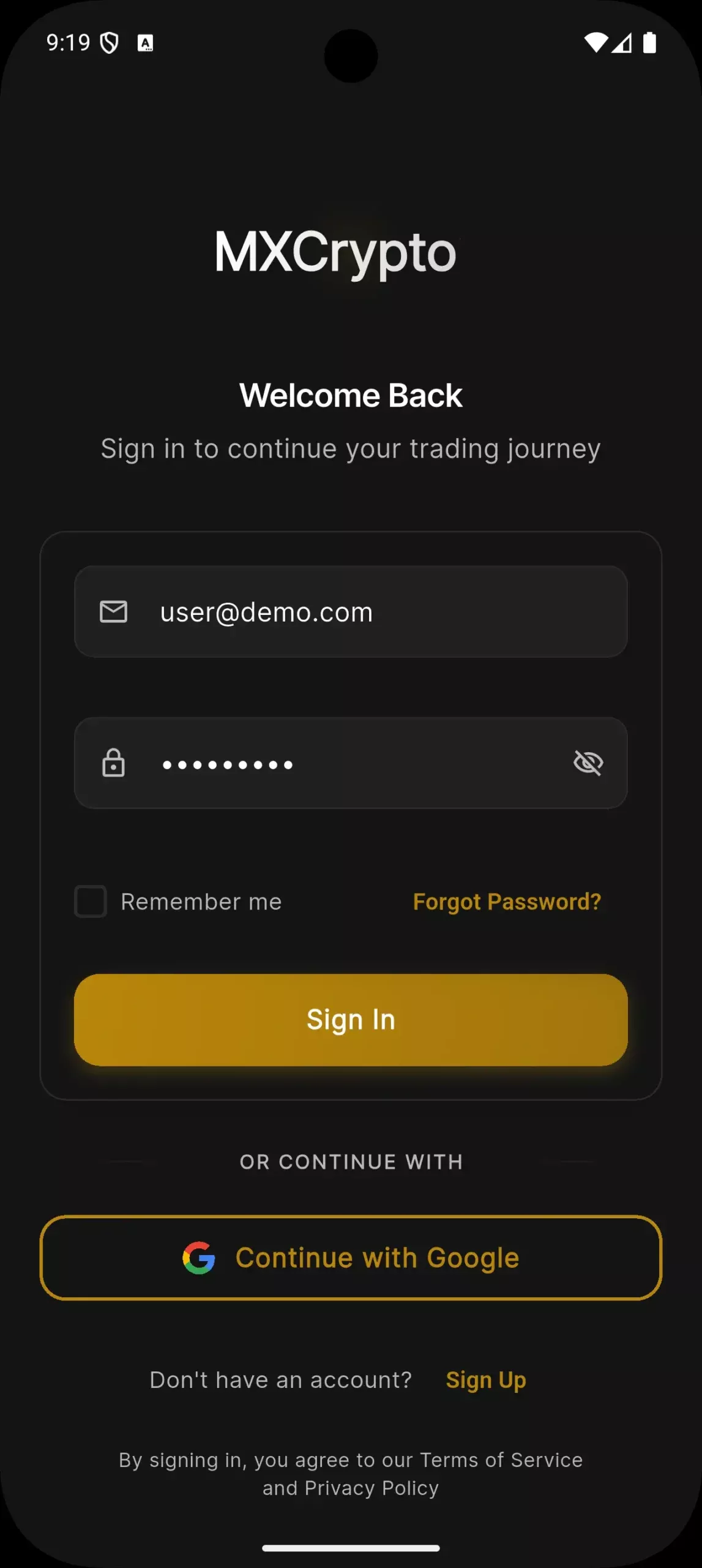 Binance Clone App Screen 3 scaled 1