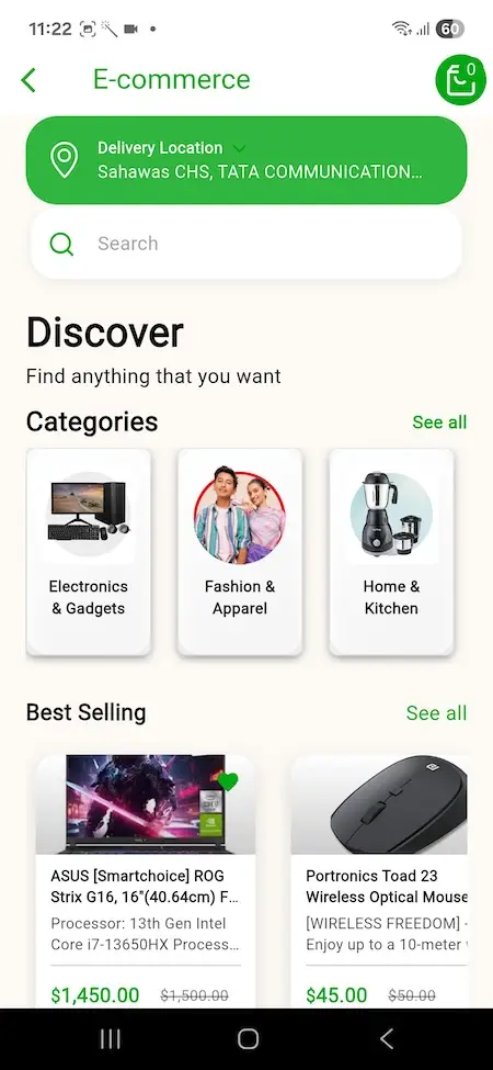 Gojek Clone App Screen 10