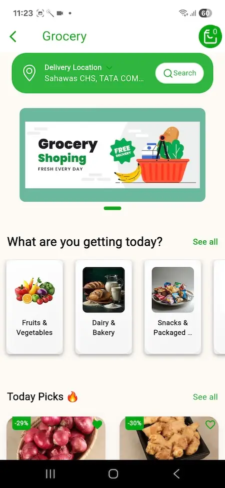 Gojek Clone App Screen 12