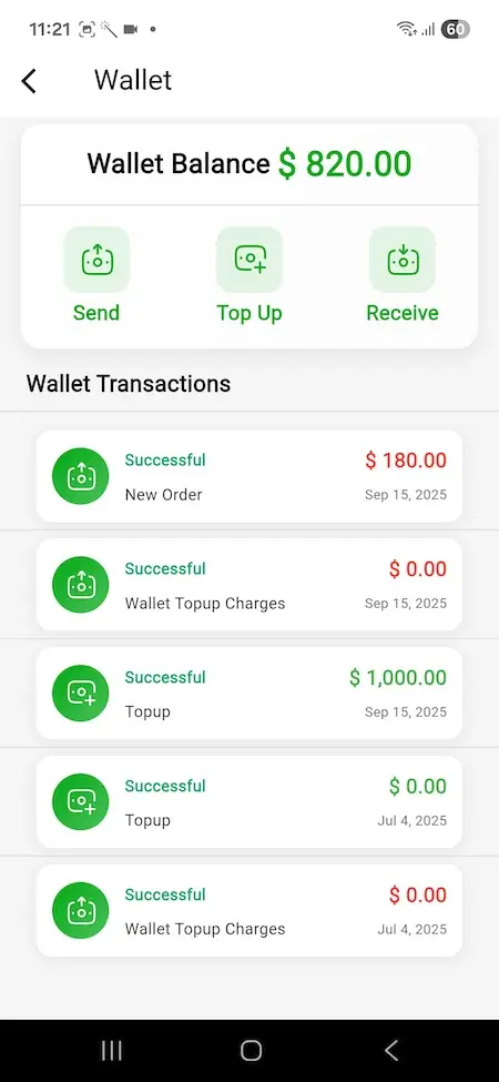 Gojek Clone App Screen 2