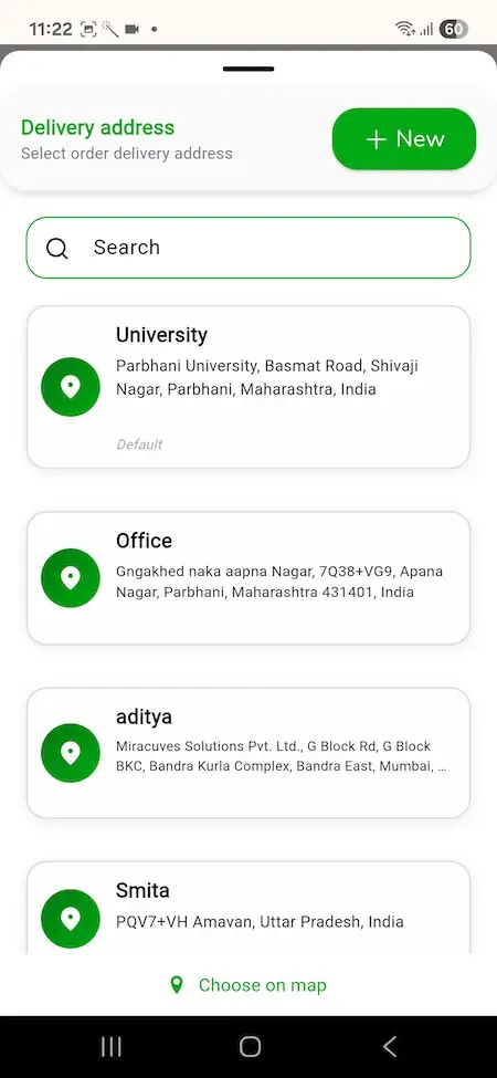 Gojek Clone App Screen 6