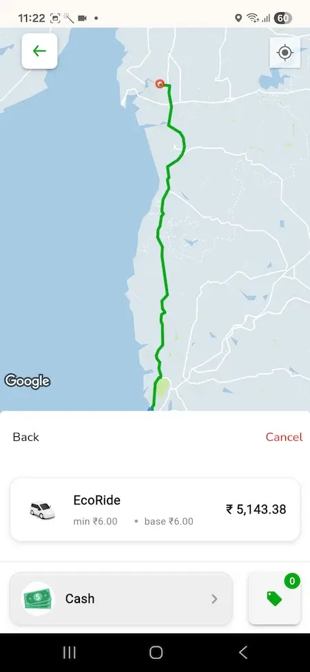 Gojek Clone App Screen 8