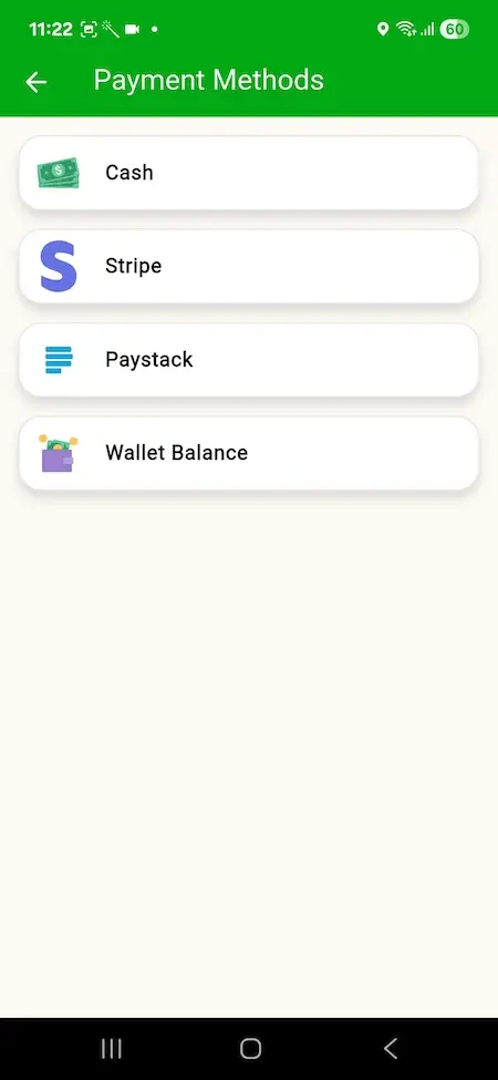 Gojek Clone App Screen 9