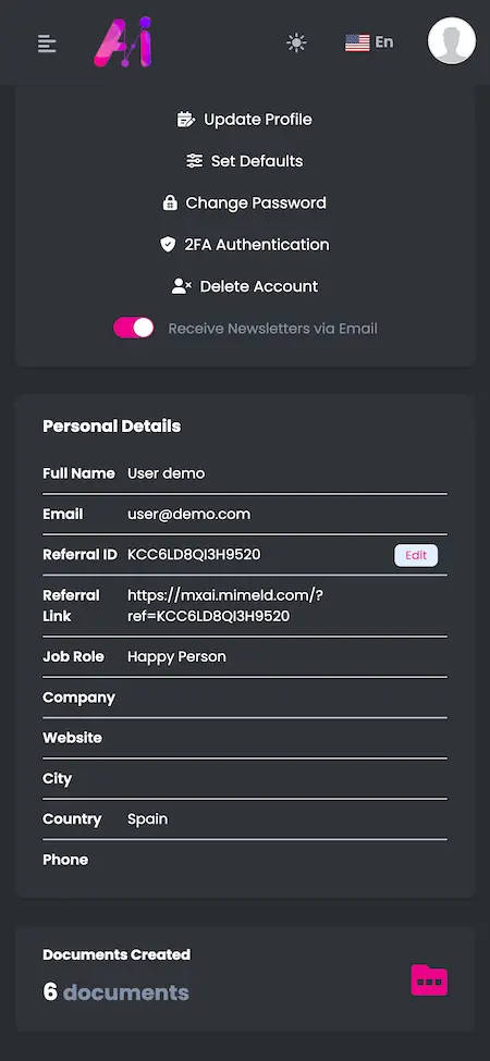 mxai.mimeld.com user profileSamsung Galaxy S20 Ultra
