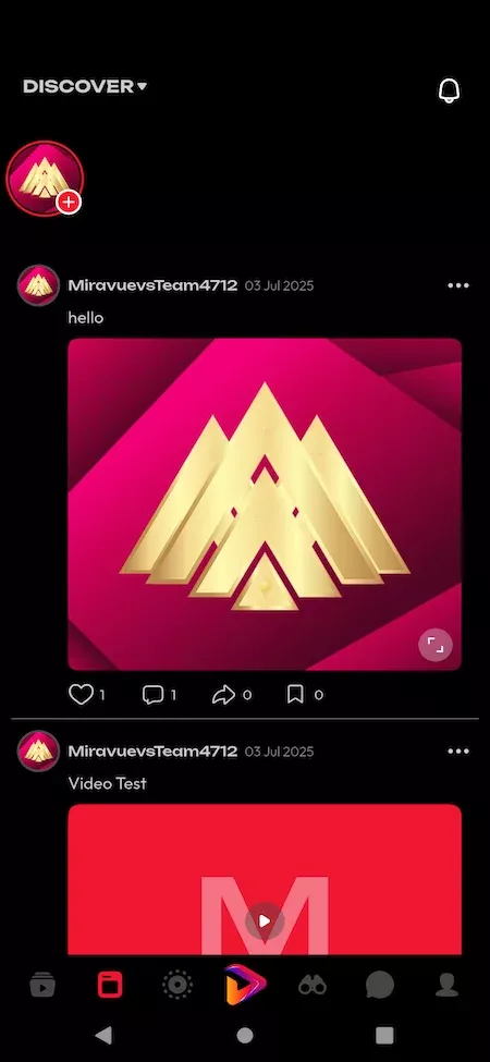 TikTok Clone 9 tiktok Clone mobile app feeds
